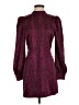 Dynamite 100% Polyester Paisley Burgundy Cocktail Dress Size S - photo 1