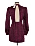 Dynamite 100% Polyester Paisley Burgundy Cocktail Dress Size S - photo 2
