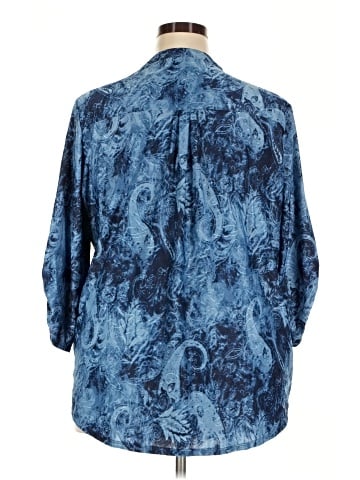 Notations 3/4 Sleeve Blouse (view 2)