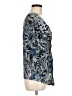 Unbranded Blue 3/4 Sleeve Blouse Size M (estimated) - photo 4