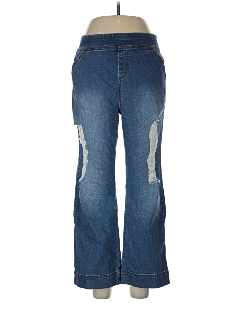 Pre-owned Hue Jeans In Blue