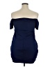Charlotte Russe 100% Polyester Blue Sleeveless Top Size 1X - photo 2