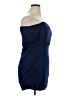 Charlotte Russe 100% Polyester Blue Sleeveless Top Size 1X - photo 4