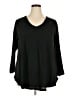 ModCloth Black 3/4 Sleeve Top Size 2X - photo 1