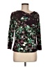 St. John Green 3/4 Sleeve Top Size M - photo 1
