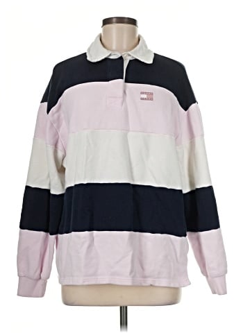 Tommy Jeans Long Sleeve Polo (view 1)