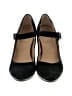 Me Too 100% Leather Black Heels Size 8 1/2 - photo 2