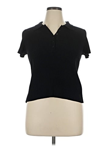 CALVIN KLEIN JEANS Short Sleeve Turtleneck (view 1)