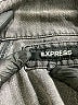 Express 100% Cotton Gray Denim Jacket Size XS - photo 6
