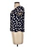 J.Crew 100% Viscose Blue Short Sleeve Blouse Size XS - photo 5