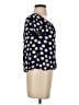 J.Crew 100% Viscose Blue Short Sleeve Blouse Size XS - photo 4