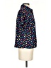 Notations 100% Polyester Stars Blue Short Sleeve Blouse Size S - photo 4