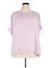 Shein 100% Polyester Purple Short Sleeve Blouse Size 4XL - photo 1