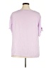 Shein 100% Polyester Purple Short Sleeve Blouse Size 4XL - photo 2
