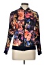 Adidas 100% Polyester Print Black Track Jacket Size L - photo 1
