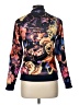 Adidas 100% Polyester Print Black Track Jacket Size L - photo 2