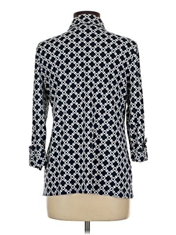 Charter Club 3/4 Sleeve Button-Down Shirt (view 2)