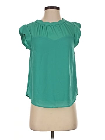 Monteau Short Sleeve Blouse (view 1)