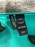 Bisou Bisou 100% Polyester Teal Short Sleeve Blouse Size L - photo 7