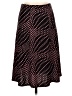 Notations 100% Polyester Polka Dots Burgundy Casual Skirt Size S (petite) - photo 1