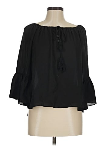 My Michelle 3/4 Sleeve Blouse (view 1)