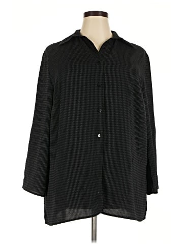 Sag Harbor 3/4 Sleeve Blouse (view 1)