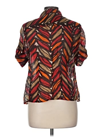Jones New York Collection Short Sleeve Blouse (view 2)