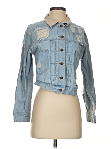 Kendall & Kylie Denim Jacket (view 1)