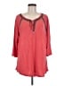 Style&Co Red 3/4 Sleeve Top Size 1X - photo 1