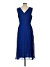 Sam Edelman 100% Polyester Blue Cocktail Dress Size 10 - photo 2