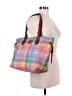 Dooney & Bourke Plaid Pink Purple Tote One size - photo 2