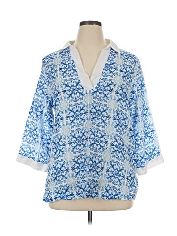 Isaac Mizrahi New York 3/4 Sleeve Blouse (view 1)