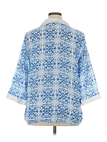 Isaac Mizrahi New York 3/4 Sleeve Blouse (view 2)