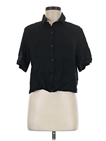 Rose + Olive Short Sleeve Blouse (view 1)