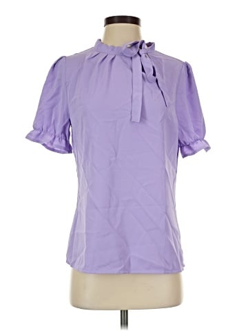 Unbranded Short Sleeve Blouse (view 1)