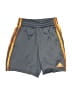 Adidas 100% Polyester Gray Athletic Shorts Size 8 - photo 1