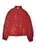 Jonathan Martin Polka Dots Red Long Sleeve Blouse Size 11 - 12 - photo 1