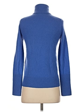 Aqua Cashmere Pullover Sweater (view 2)