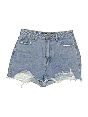 Missguided Denim Shorts (view 1)