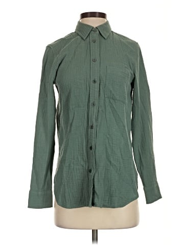 J.Crew Factory Store Long Sleeve Button-Down Shirt (view 1)