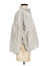 Everlane Stripes Gray Long Sleeve Button-Down Shirt Size 2 - photo 4
