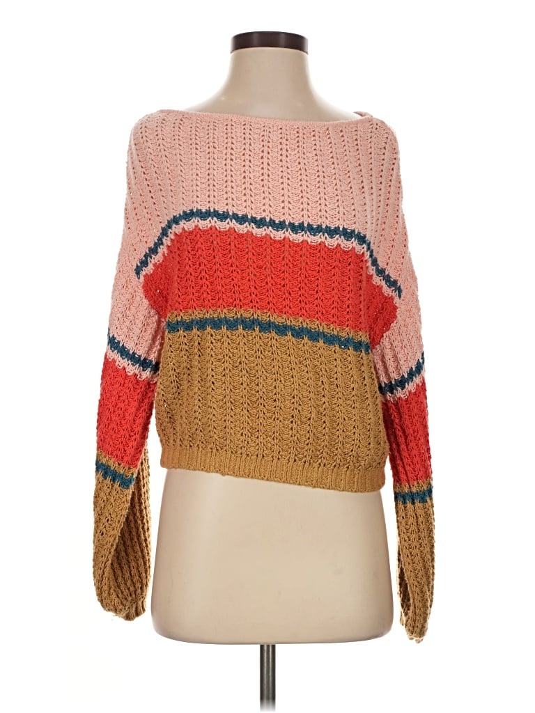 Pre-owned Billabong Pullover Sweater In Orange