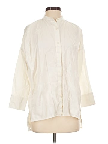 Everlane 3/4 Sleeve Button-Down Shirt (view 1)