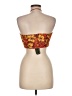 Boulevard Nights 100% Polyester Orange Halter Top Size M - photo 2