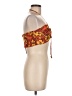 Boulevard Nights 100% Polyester Orange Halter Top Size M - photo 4