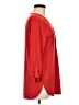 JM Collection Red Long Sleeve Blouse Size M - photo 4