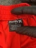 Hurley Color Block Red Athletic Shorts Size 7 - photo 3