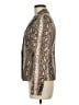 MICHAEL Michael Kors Animal Print Brown Gold Blazer Size 6 - photo 5