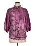 Unbranded Purple 3/4 Sleeve Blouse Size M - photo 1