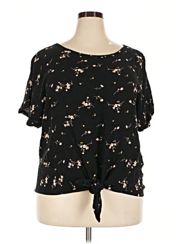Buffalo by David Bitton Short Sleeve Blouse (view 1)